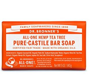  北美最畅销的天然肥皂品牌！Dr. Bronner 有机茶树皂 5.43加元，原价 13加元