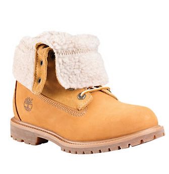  TIMBERLAND 添柏岚 Authentics 真皮羊毛黄靴 74.25加元（7-8.5码），原价 165加元