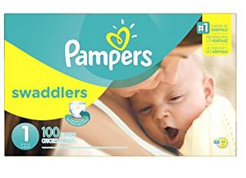  Pampers 帮宝适 Swaddlers 婴幼儿尿不湿/纸尿裤（1-5号） 15.39-18.84加元！