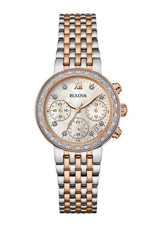  精选 18款 BULOVA 宝路华 男女时尚钻石腕表 4.5折清仓特卖，折后低至 101.1.24加元，包邮