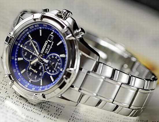  金盒头条：Seiko 日本精工 SSC141 男士三眼计时 光动能时尚腕表4.8折 187.99加元限时特卖并包邮！