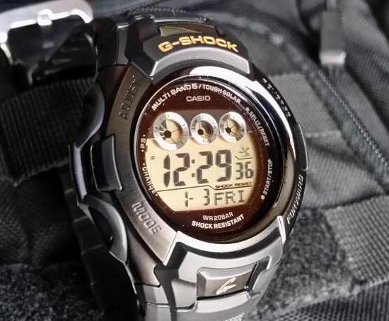  Casio 卡西欧 GW-M500F-1CR G-Shock 六局电波太阳能腕表4.9折 77.87加元限时特卖并包邮！