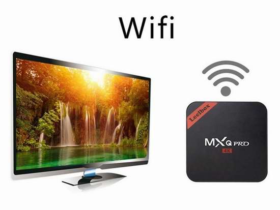  Leelbox MXQ Pro 4K高清四核流媒体播放器/网络电视机顶盒 50.99加元限量特卖并包邮！