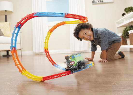  白菜价！Little Tikes 小泰克 Tumble Train 疯狂旋转翻滚小火车玩具套装 10.97加元（33加元）！