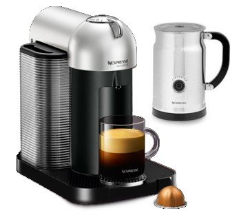  历史新低！Nespresso VertuoLine 咖啡机及奶泡机套装 190.3加元限量特卖并包邮！附送的奶泡机价值99.95加元！
