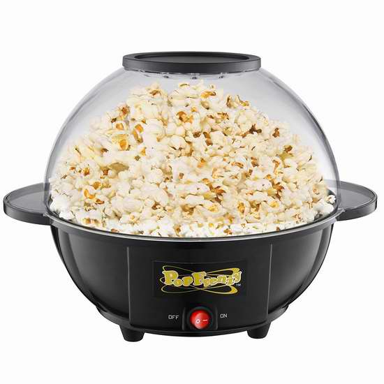  售价大降！历史新低！Great Northern Popcorn Pop Frenzy 6夸脱爆米花机2.9折 23.08加元限时清仓！