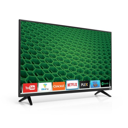  历史新低！VIZIO 2016版 D50-D1 50英寸1080p LED液晶智能电视5.4折 398加元包邮！