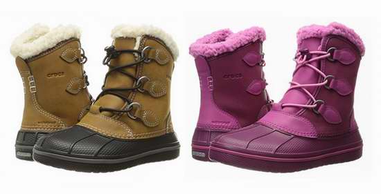  Crocs AllCast II Pull-On 儿童防水冬靴3.1折 26.23加元起限时特卖！两色可选！