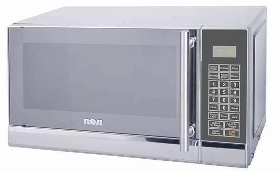  历史新低！RCA RMW741 0.7 cu. ft. 不锈钢时尚微波炉5.4折 77.99加元限时特卖并包邮！