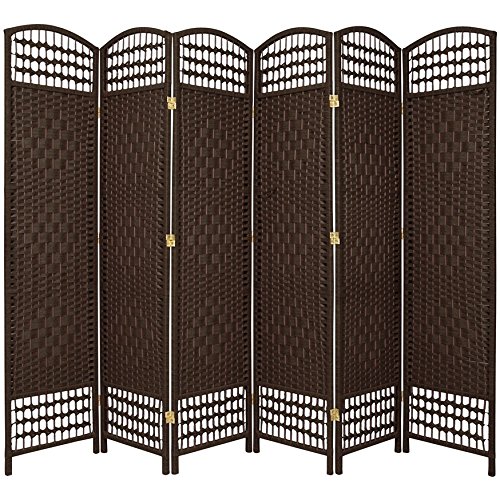  历史新低！Oriental Furniture 1.7米高 6折式天然纤维屏风2.5折 95.24加元限时清仓并包邮！