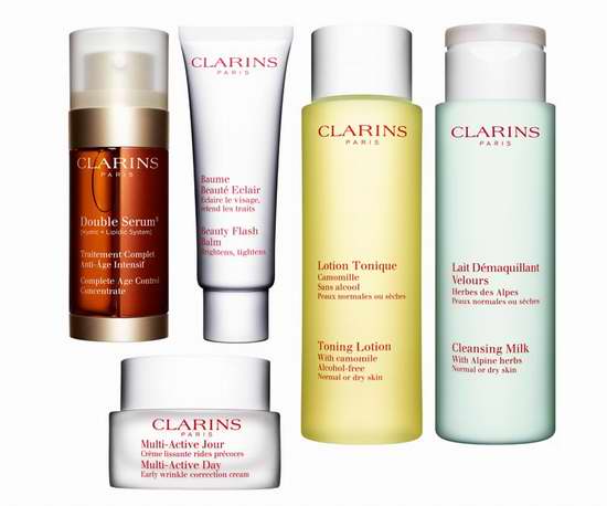  精选40款 Clarins 娇韵诗 护肤品3.9折起限时特卖！