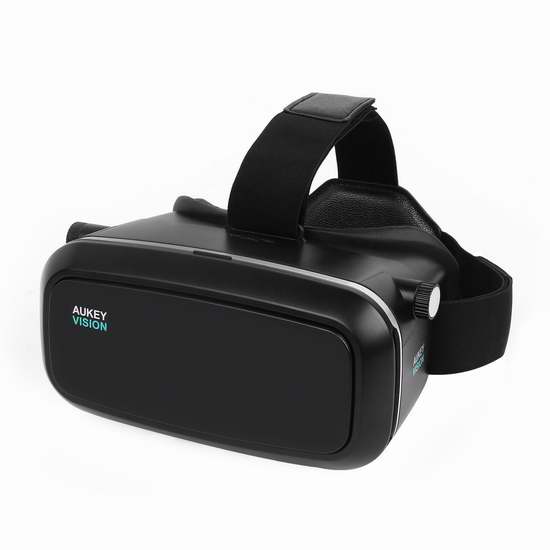  历史新低！AUKEY VR 3D虚拟现实眼镜（3.5-6英寸）2.2折 9.99加元清仓！