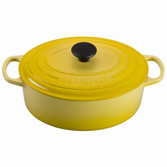  历史新低！Le Creuset 4.7升经典圆形酷彩珐琅铸铁深烧锅4.8折 208.47加元限时特卖并包邮！