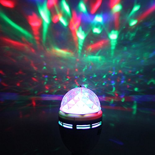  CroLED 3W 节能多彩水晶球LED派对灯1.9折 6.99加元限量特卖！