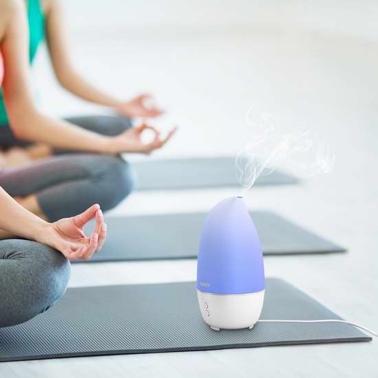  历史新低！AUKEY 300mL 超静音精油香薰/加湿器，内置7彩液晶灯 32.99加元限时特卖！
