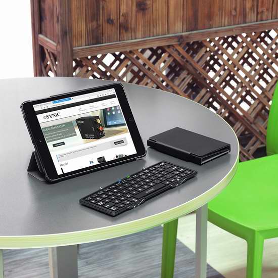  ESYNIC 可折叠便携式蓝牙无线键盘 28.79加元限量特卖并包邮！