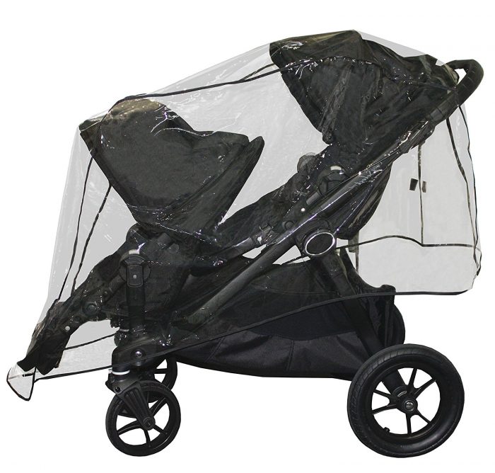  Jolly Jumpe 防风防紫外线透明婴儿推车塑料罩  16.97加元