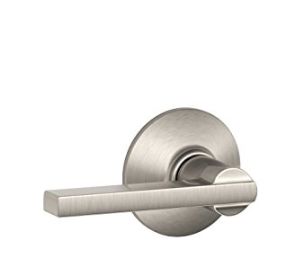  Schlage F10 LAT 619 银色门锁 28加元，原价 37.49加元