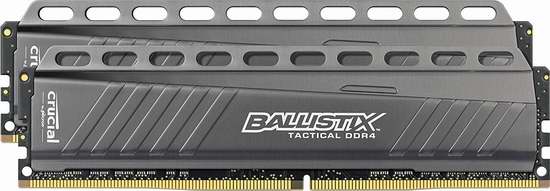  Crucial 英睿达 Ballistix Tactical DDR3 UDIMM 240-Pin 8GBx2 台式电脑内存条套装5.9折 85.69加元限量特卖并包邮！