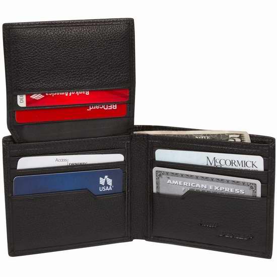  Access Denied RFID 防盗男士真皮钱包2.8折 19.99加元限量特卖并包邮！两色可选！
