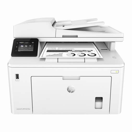  历史新低！HP 惠普 LaserJet Pro MFP M227fdw 多功能一体单色激光打印机5.3折 199.99加元限时特卖并包邮