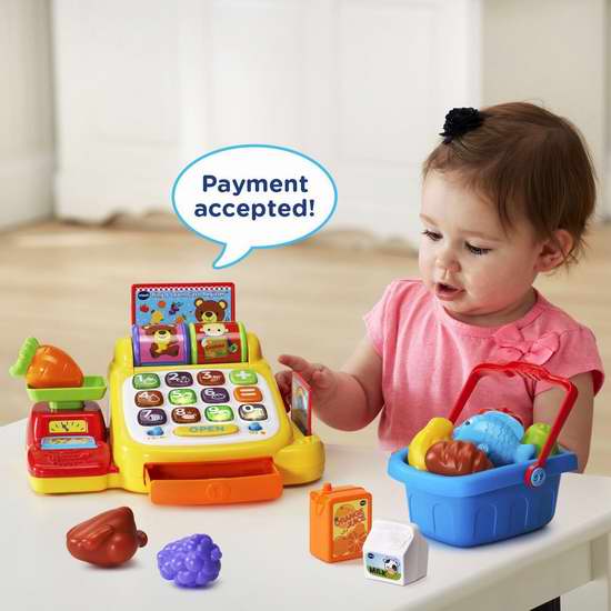  历史新低！VTech 伟易达 Ring and Learn 儿童收银台玩具套装5.7折 18.82加元！