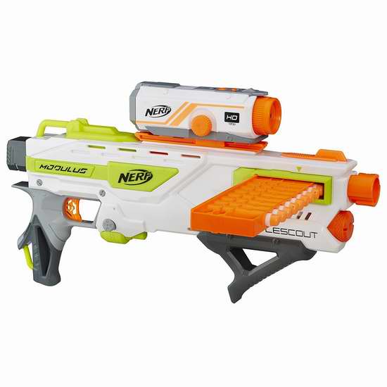  NERF Modulus Battlescout ICS 泡沫海绵玩具枪4.2折 41.98加元限时特卖并包邮！