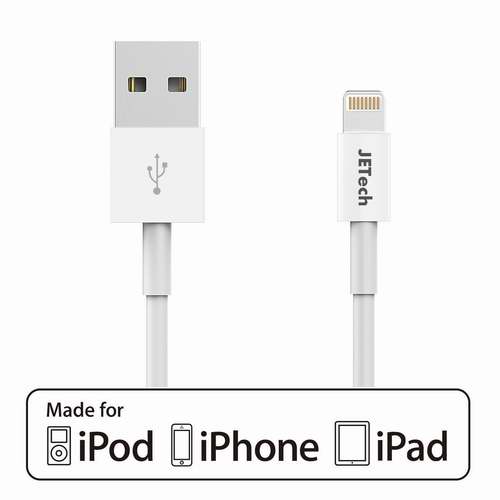  JETech 10英尺 Lightning to USB 数据线 5.09加元限量特卖！