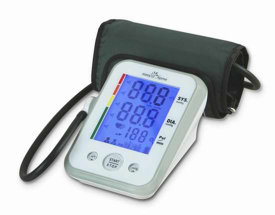  Easy@Home EBP-095 上臂数字式电子血压计 33.2加元限量特卖并包邮！