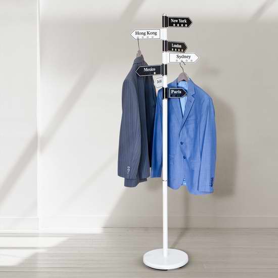  Tatkraft Karta Clothes 创意路标衣架 59.45加元限量特卖并包邮！