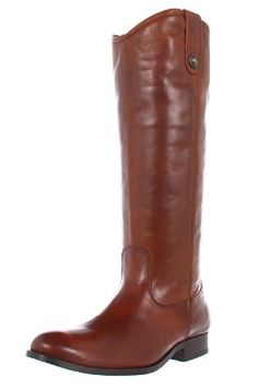  纯手工打造！Frye Melissa 顶级真皮平底长筒靴 83.15加元起特卖！