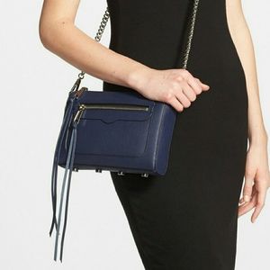  历史新低！Rebecca Minkoff Avery 女式时尚真皮斜跨包4.2折 98.74加元限时特卖并包邮！