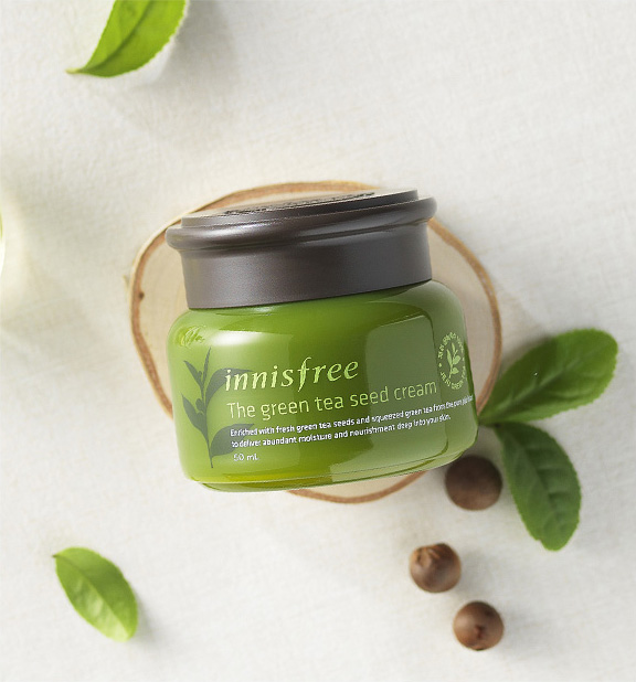  韩国 Innisfree 悦诗风绿茶精萃滋润面霜 29.99加元（50ml）！