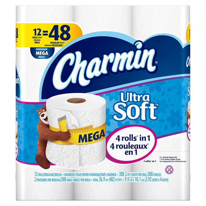  Charmin Ultra 12卷超软卫生纸 14.04加元，原价 18.99加元