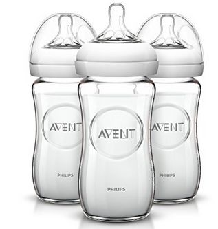  Philips Avent SCF673/37 自然原生玻璃奶瓶 25.49加元，原价 38加元