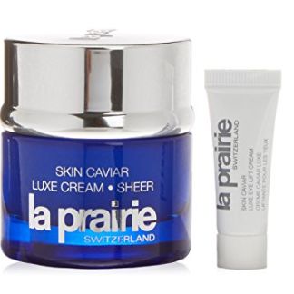  La Prairie 鱼子精华琼贵乳霜（50ml）+眼霜（15ml）套装 471.72加元，原价 594加元，Saks Fifth Avenue同款价为606.62加元