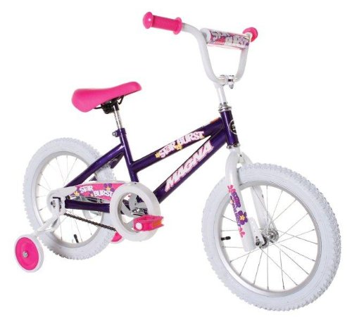  Dynacraft Magna Starburst 16英寸女童自行车 84.1加元限时特卖并包邮！