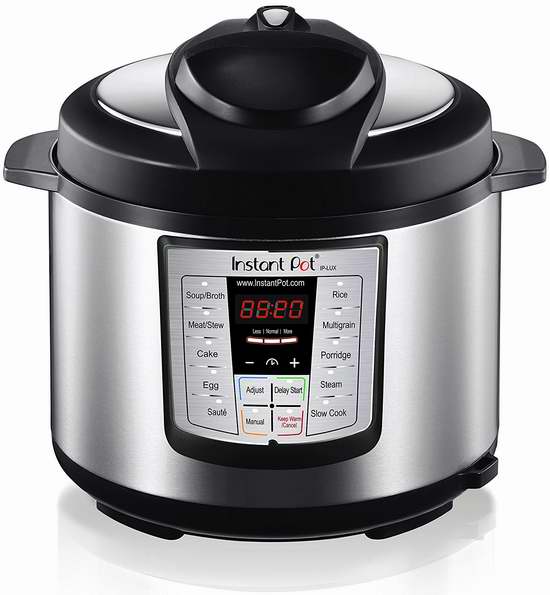  Instant Pot IP-LUX60 V3 6夸脱多功能电压力锅 79.97加元清仓并包邮！