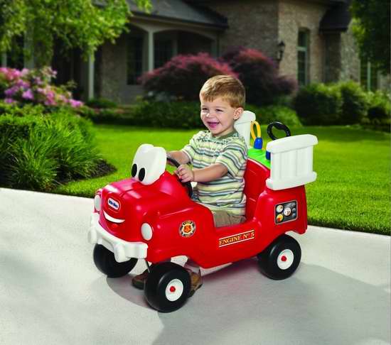  历史新低！Little Tikes 小泰克 儿童喷水救援消防玩具车4.2折 42.47加元包邮！会员专享！