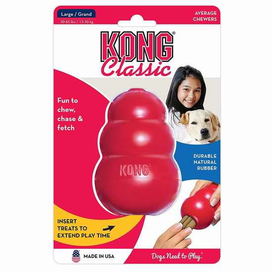  精选121款 Kong 宠物猫狗玩具3折起限时特卖！售价低至2.99加元！