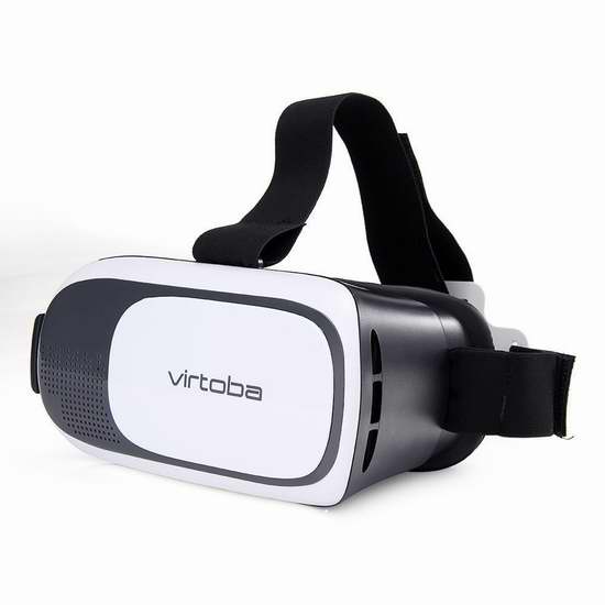  历史新低！Virtoba X3 3D VR 头戴式虚拟现实眼镜3.5折 12.99加元！
