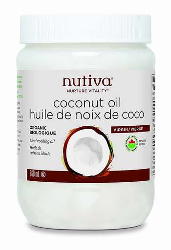  历史最低价！纯天然有机！Nutiva Organic 特级初榨椰子油（860ml）4.4折 14.99加元限时清仓！