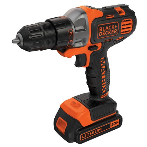  金盒头条：BLACK + DECKER 百得 BDCDMT120C Matrix系列 20伏充电式可换头电钻/起子机4折 68.6加元包邮！