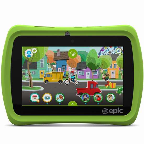  历史最低价！Leapfrog 跳蛙 Epic 7英寸儿童教育平板电脑 129.95加元限时特卖并包邮！