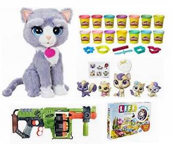  金盒头条：精选36款 Hasbro、Play Doh、My Little Pony、NERF 等儿童玩具、玩偶等2.1折起限时特卖！