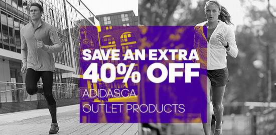  Adidas 返校季特卖！Outlet区特卖商品额外再打6折！