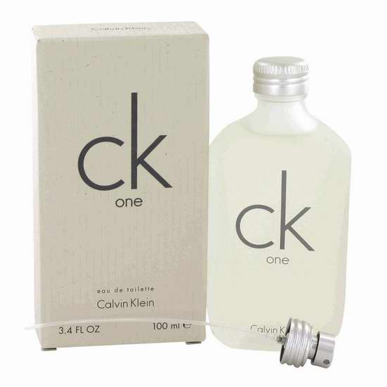  历史新低！Calvin Klein Ck One 中性淡香水100ml装 29.99加元限时特卖！