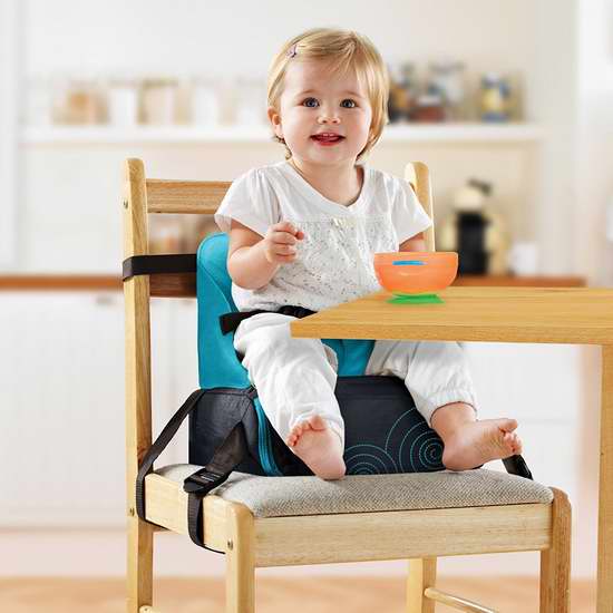  BRICA 便携式婴幼儿增高餐椅 29.95加元限时特卖！