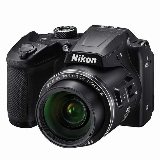  黑五史低价！Nikon 尼康 COOLPIX B500 40倍变焦数码相机5.3折 179.99加元包邮！