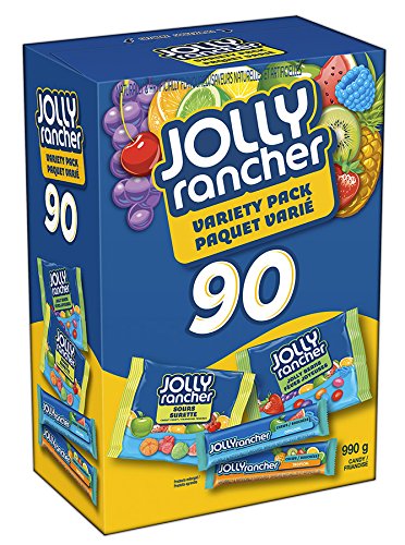  历史新低！Jolly Rancher 万圣节糖果（90pcs）5折 11.26加元限时特卖！